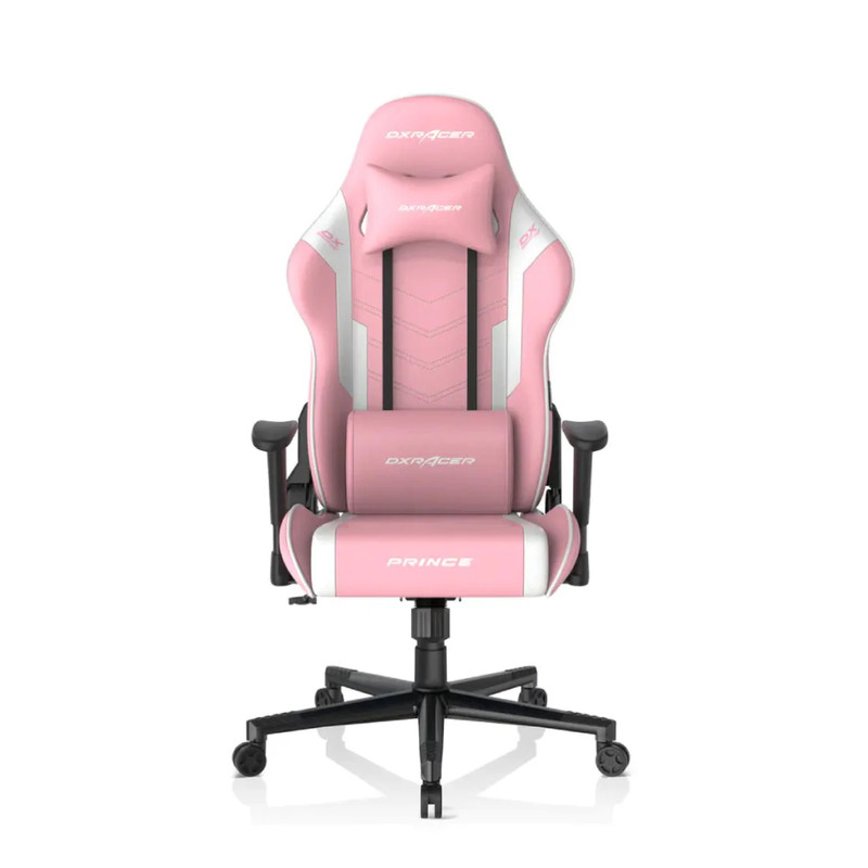 DXRacer P Series P132 Gaming Chair - Pink & White - كرسي